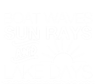 Boat Waves Sun Rays And Lake Days Gift T-Shirt