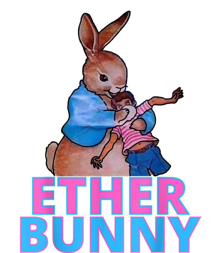 Colored Ether Bunny Easter T-Shirt