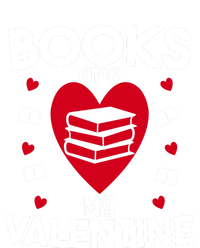 Books Are My Valentine Funny Valentine's Day Librarian Book Funny Gift Ladies Essential Flowy Tank