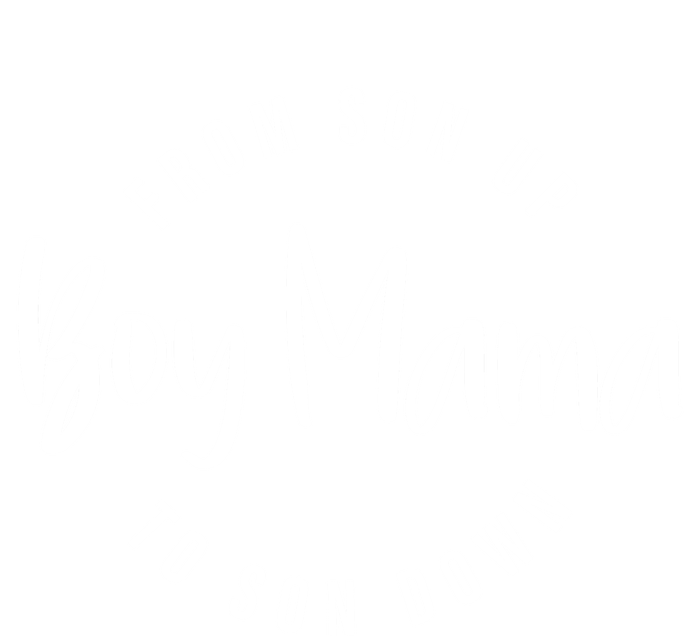 Boy Mama From Son Up To Son Down Funny Mom Of Mom Life Gift Sustainable Beanie