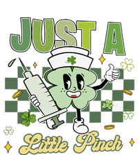 Just A Little Pinch Retro Nurse Nursing Saint Patrick's Day Shamrocks USA-Made Doggie Bandana