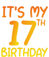 Happy 17th Birthday Gift It's My 17 Birthday 17 Years Bday Short Acrylic Beanie