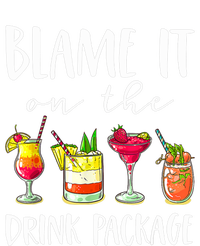 Funny Cruise Gifts Blame It On The Drink Package T-Shirt