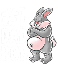 Bunny Dad Best Dad Bod Daddy Rabbit Papa Father's Day Cute Gift Doggie Tank