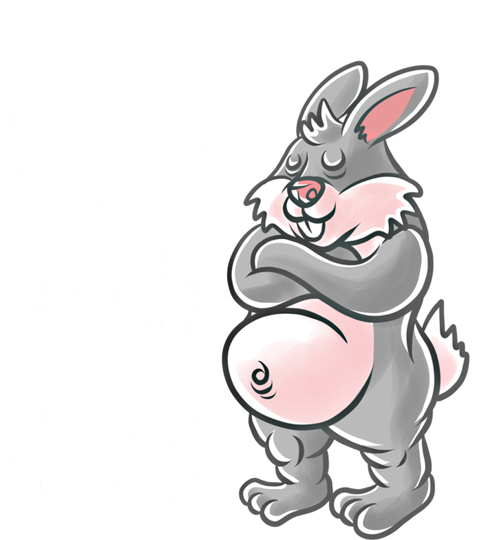 Bunny Dad Best Dad Bod Daddy Rabbit Papa Father's Day Cute Gift Doggie Tank