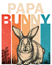 Bunny Graphic Family Matching Retro Papa Easter Day Costume Meaningful Gift Bumper Sticker