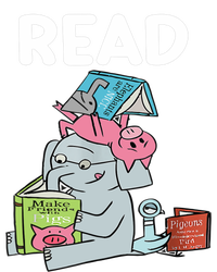 Funny Teacher Library Read Book Club Piggie Elephant Pigeons PosiCharge Competitor Tank