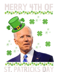 Merry 4th Of St Patricks Day Joe Biden Leprechaun Hat Hooded Wearable Blanket