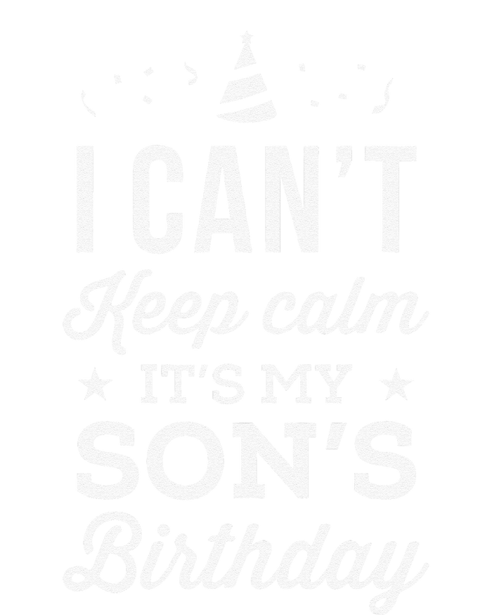 I Can't Keep Calm It's My Son's Birthday Gift Valucap Bio-Washed Visor