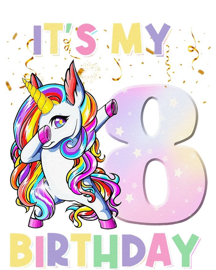 It's My 8th Birthday Unicorn 8 Year Olds Outfit Cute Impact Tech Backpack