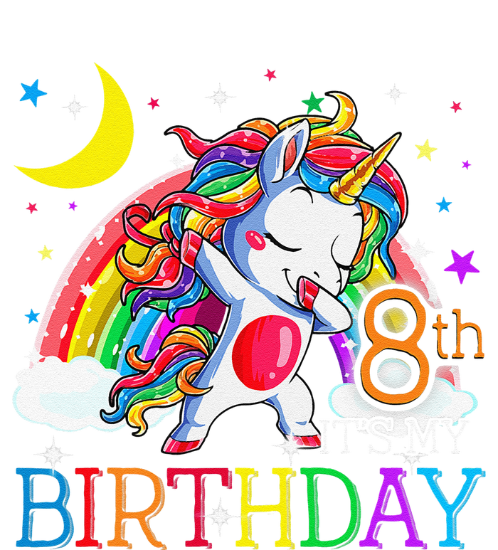 It's My 8th Birthday Unicorn 8 Year Olds Outfit T-Shirt