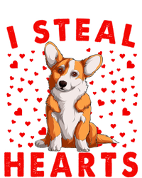 Funny I Steal Hearts Corgi Dog Owners Happy Valentine's Day Gift 16 in Basic Backpack