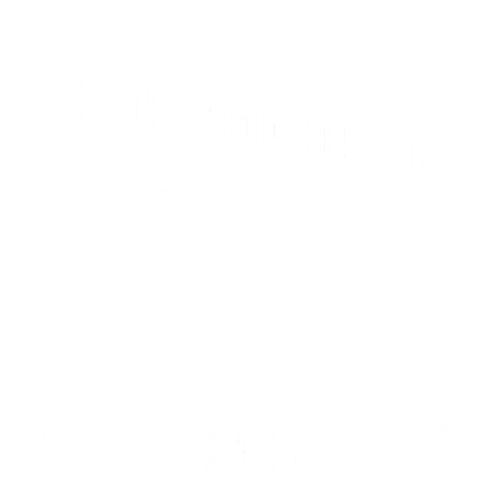 Funny Ice Fishing I Am Surrounded By Ice Holes Cute Gift Tank Top