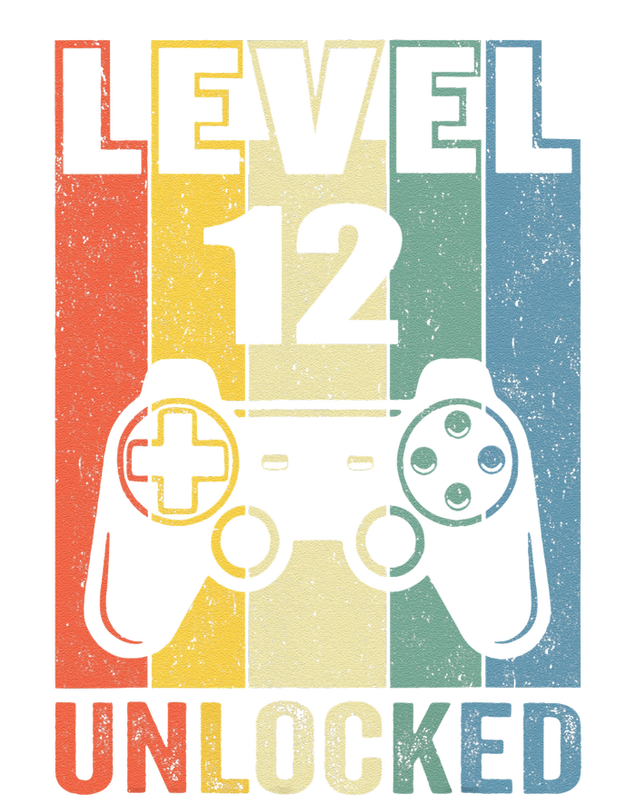 Level 12 Unlocked Funny Video Gamer 12th Birthday Gift T-Shirt