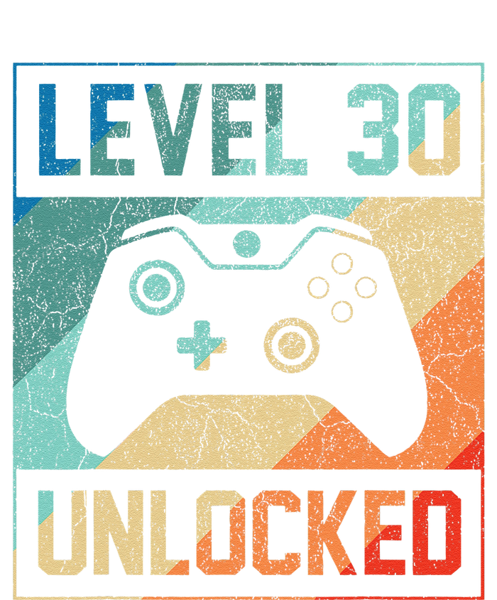 Level 30 Unlocked Video Gamer 30th Birthday Gifts T-Shirt