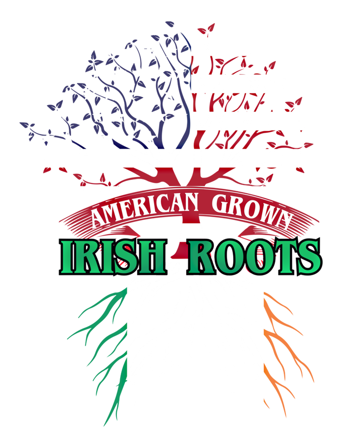 American Grown With Irish Roots Great Gift Ireland Gift Tie Dye Hoodie