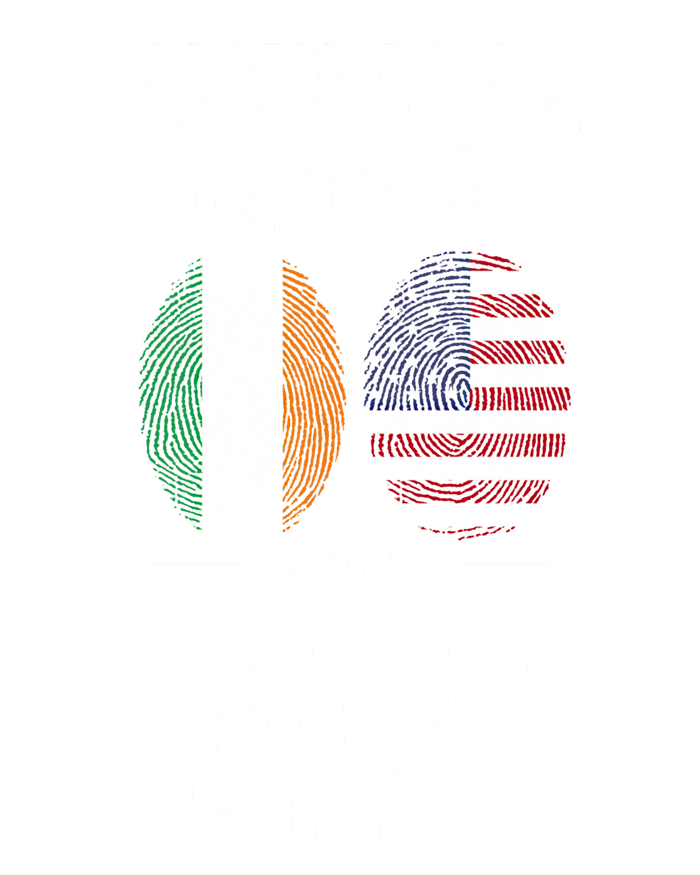 American Grown With Irish Roots Ireland Gift Toddler Long Sleeve Shirt