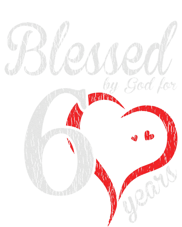 Vintage 60th Birthday Blessed By God, Happy Birthday Gift Tall Long Sleeve T-Shirt