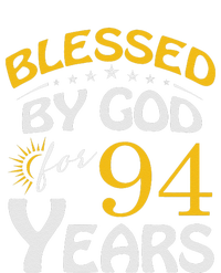 Vintage Blessed By God For 94 Years Old Happy 94th Birthday Baby Bodysuit