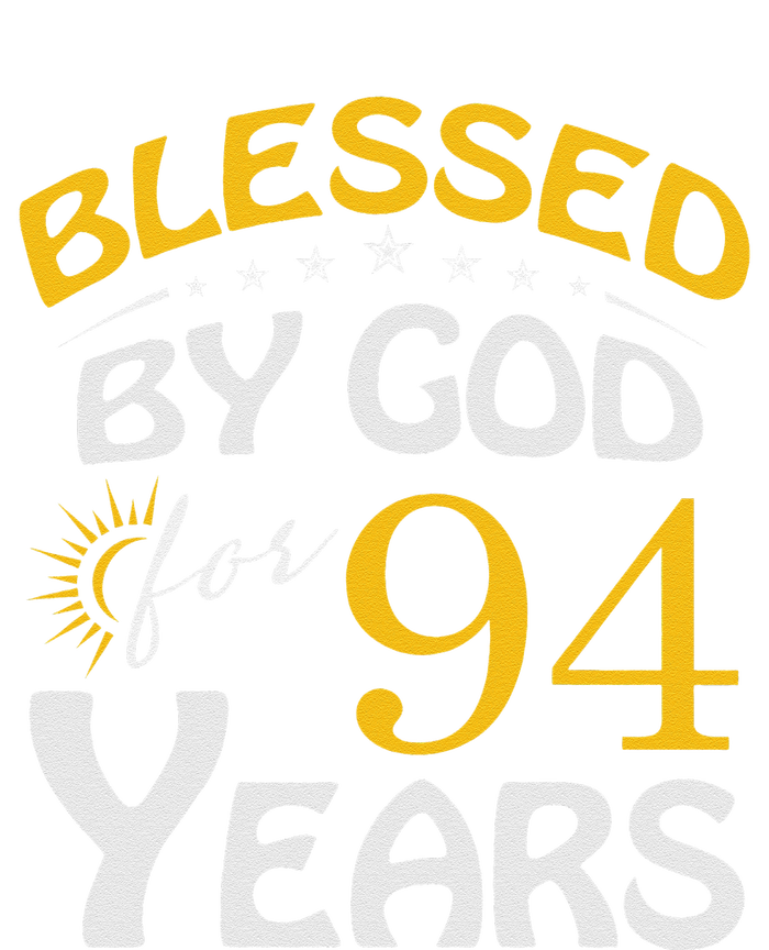 Vintage Blessed By God For 94 Years Old Happy 94th Birthday Baby Bodysuit