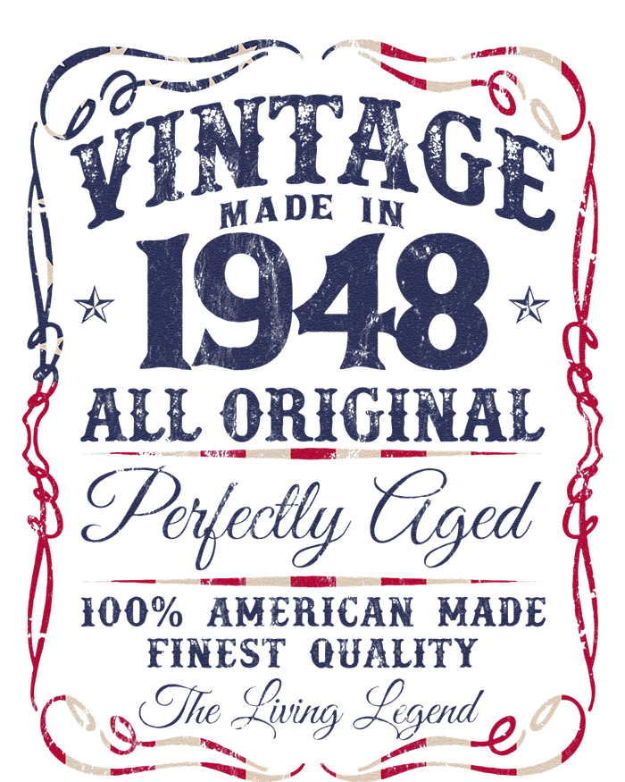 Vintage USA Legends Born In 1948 Classic Birthday Tote Bag