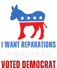 I Want Reparations From Everyone Who Voted Democrat Premium Hoodie