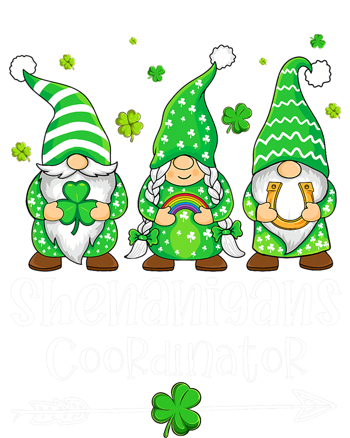 Shenanigans Coordinator St Patricks Day Gnomes Green Proud T-Shirt