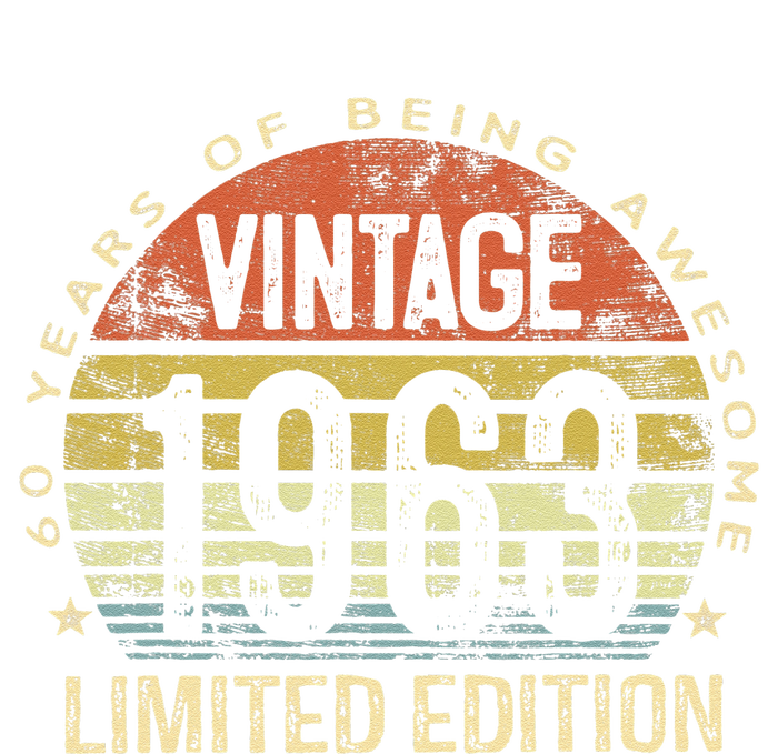 Vintage 1963 Limited Edition 60 Year Old Gifts 60th Birthday T-Shirt