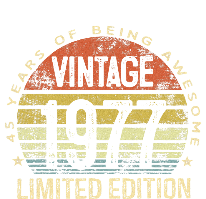 Vintage 1977 Limited Edition 46 Year Old Gifts 46th Birthday T-Shirt