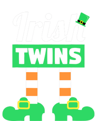 Irish Twins Tee Funny Matching St Patricks Day Twins Women's Long Sleeve Flannel Pajama Set 