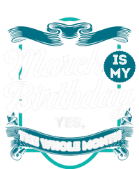 March Birthday Funny March is my Birthday Tie-Dye T-Shirt