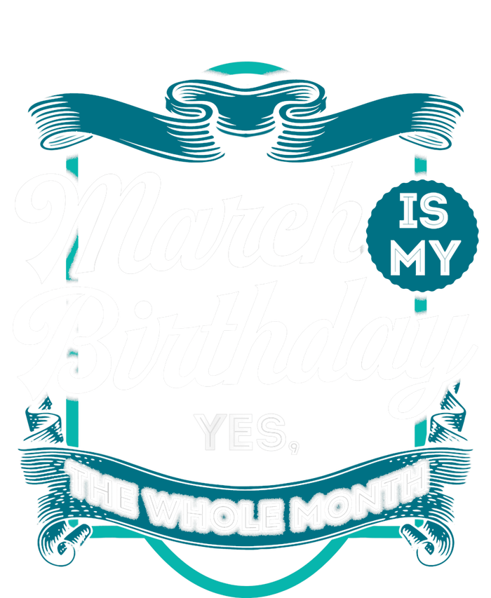 March Birthday Funny March is my Birthday Tie-Dye T-Shirt