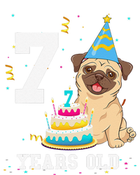 7 Years Old Birthday Pug Dog Lover Party T-Shirt