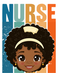 Black Afro Strong Nurse Black History Month Nursing Gift T-Shirt