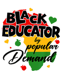 Black Educator By Popular Ded Black History Month Funny Gift Women's Flannel Pajama Set