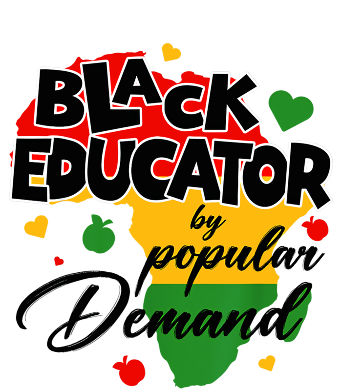 Black Educator By Popular Ded Black History Month Funny Gift Women's Flannel Pajama Set