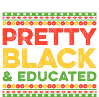 Black Graduation Melanin Queen Degree Pretty Black Educated Gift Women's T-Shirt