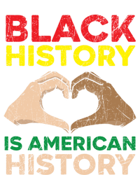 Black History Is American History African American Melanin Gift Women's V-Neck T-Shirt