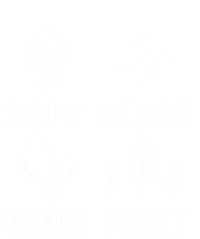 Hops Yeast Water Malt Beer Gift Ladies Essential Tank