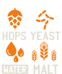 Hops Yeast Water Malt Beer Funny Gift Women's T-Shirt