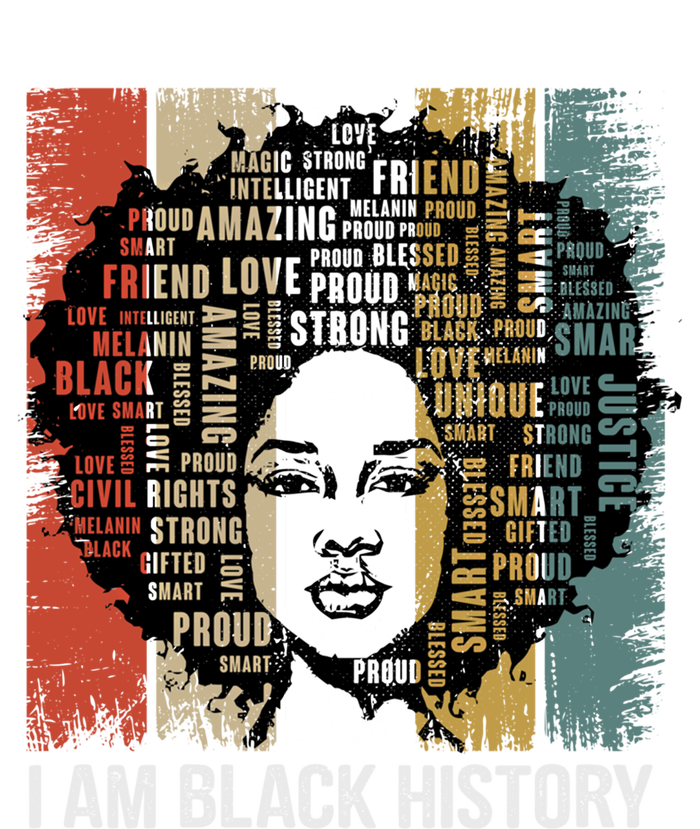 I Am Black History Month Proud African American Great Gift Mousepad