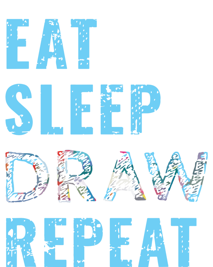 Artist Eat Sleep Draw Repeat Art Drawing Gift Poster