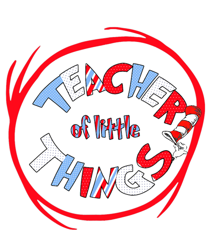 Teacher Of Little Things Gift For Teacher Cat In Hat Insulated Varsity Jacket