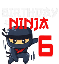 6th Birthday Ninja I'm 6 Years Old Bday Party Best T-Shirt