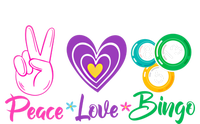 Peace Love Bingo Funny Lucky Bingo Gift T-Shirt