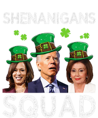 Shenanigans Squad Anti Biden Shamrock St Patrick's Day Funny  T-Shirt