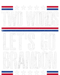 Two Words Let's Go Brandon Funny Political Meme  Daily Commute Backpack