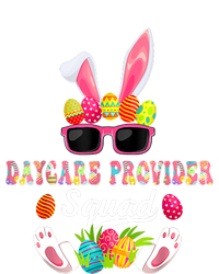 Daycare Provider Squad Costume Bunny Sunglasses Easter Eggs Hoodie