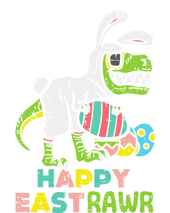 Happy Eastrawr Trex Easter Bunny Egg Funny Dinosaur T-Shirt