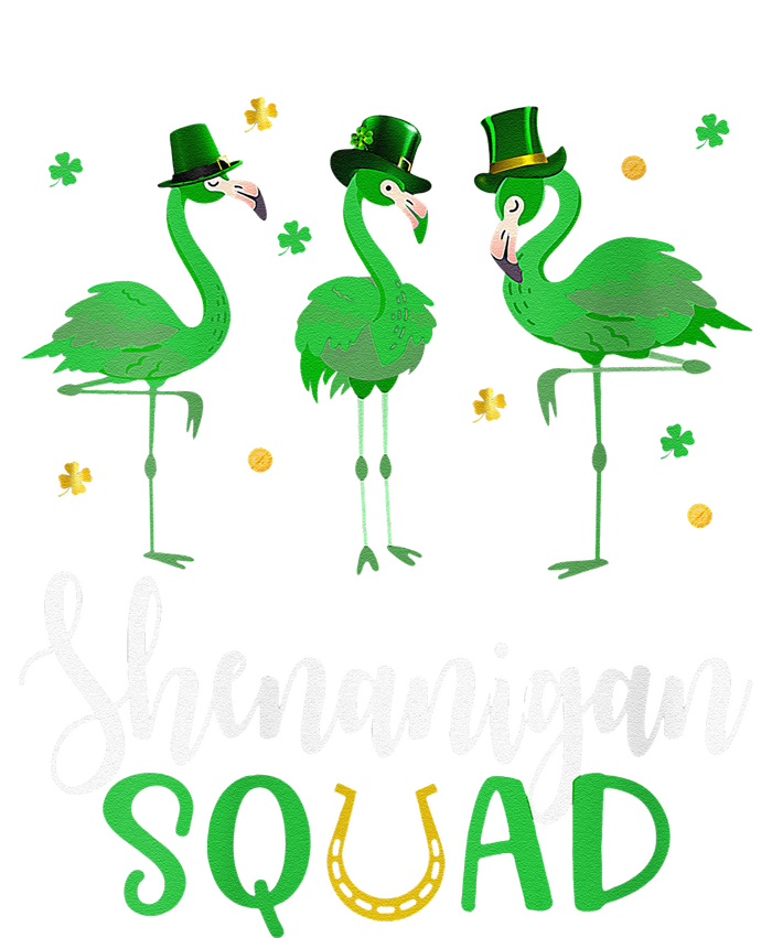 Flamingo Tees For WoSt Patricks Day Shenanigan Squad PosiCharge RacerMesh Polo